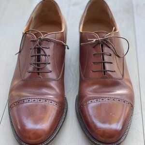 Salvatore Ferragamo cap toe oxfords
